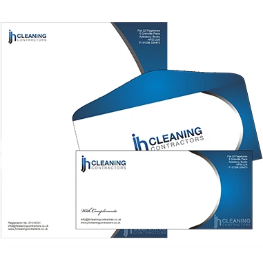 Design and printing of envelopes and letterhead